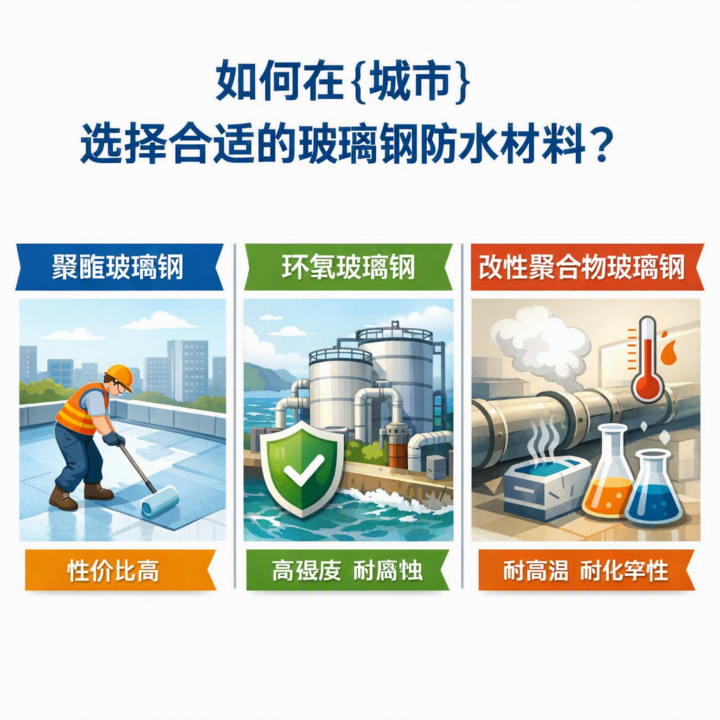 如何在宝鸡选择合适的玻璃钢防水材料？
