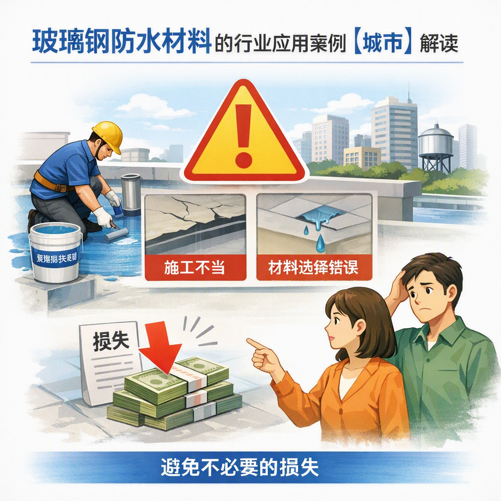 玻璃钢防水材料的行业应用案例，宝鸡解读